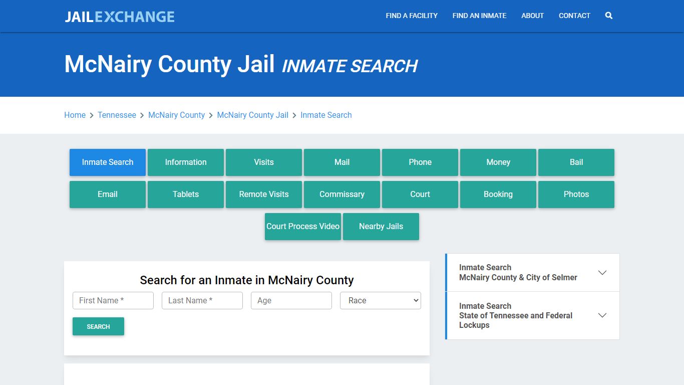 McNairy County Jail, TN Inmate Search: Roster & Mugshots