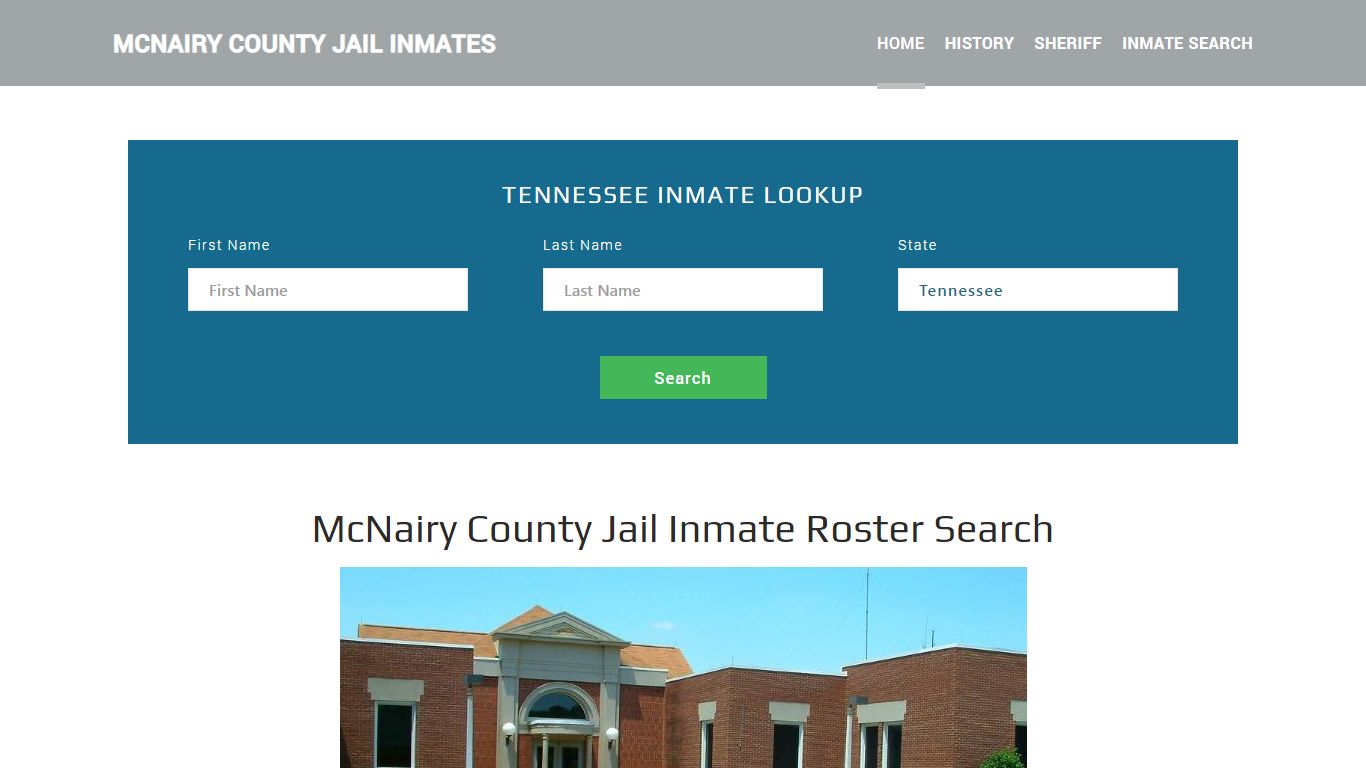 McNairy County Jail Inmate Roster Lookup, Selmer, TN