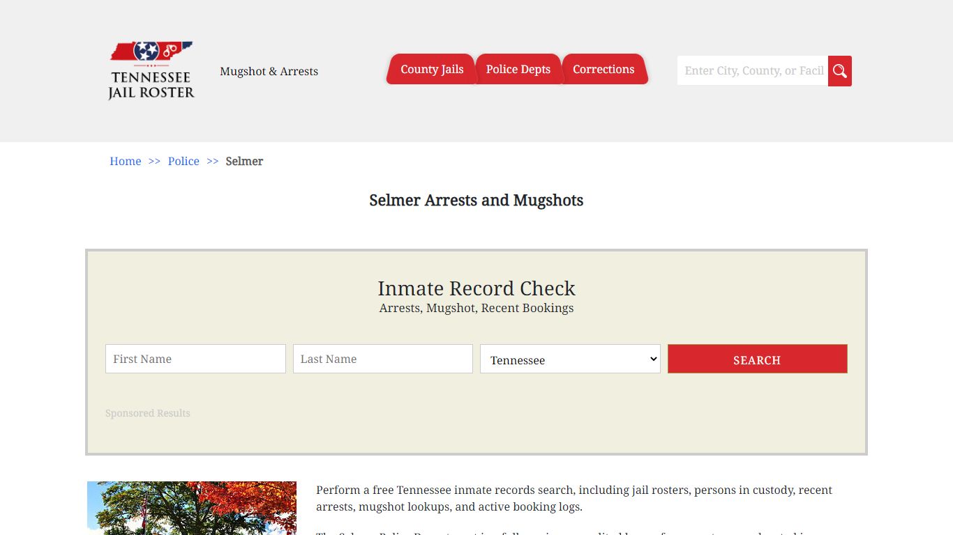 Selmer Arrests and Mugshots | Jail Roster Search